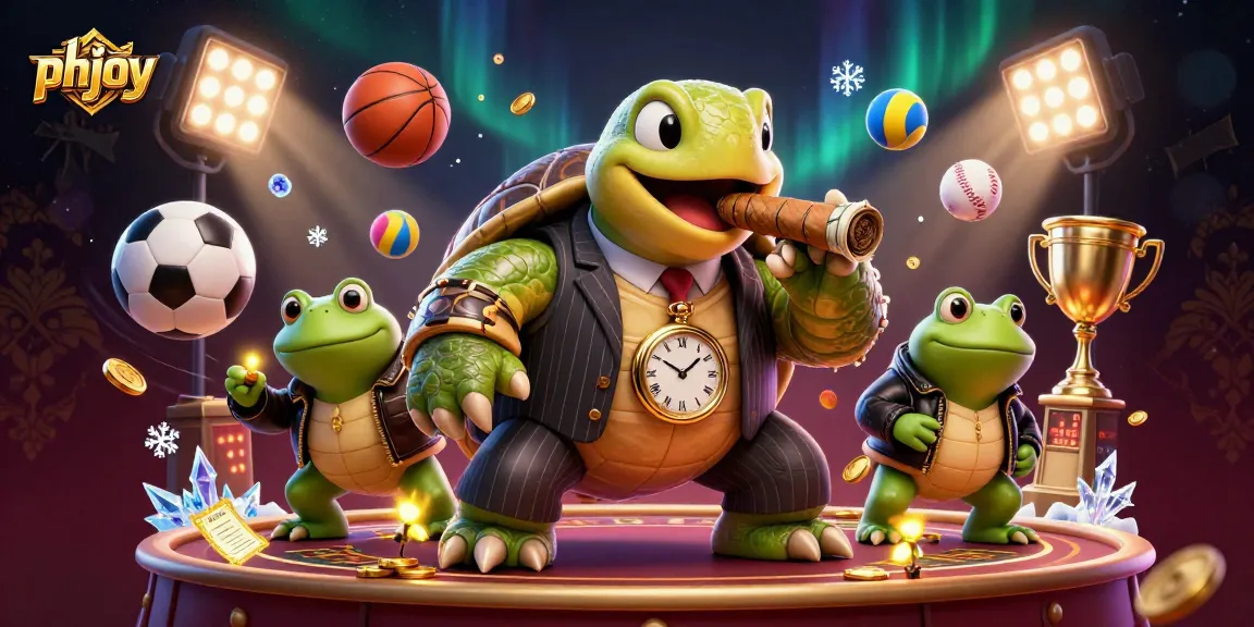 Experience thrilling moments with phjoy’s animated casino scene featuring unique characters and vibrant gameplay.