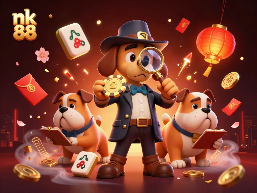 Engage in thrilling gameplay with nk 88, as the detective uncovers clues amidst a vibrant casino atmosphere.