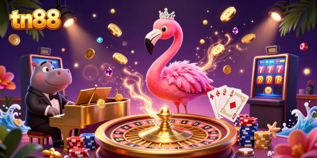Engage with tn88 casino delights featuring vibrant characters, sparkling gems, and thrilling gameplay.