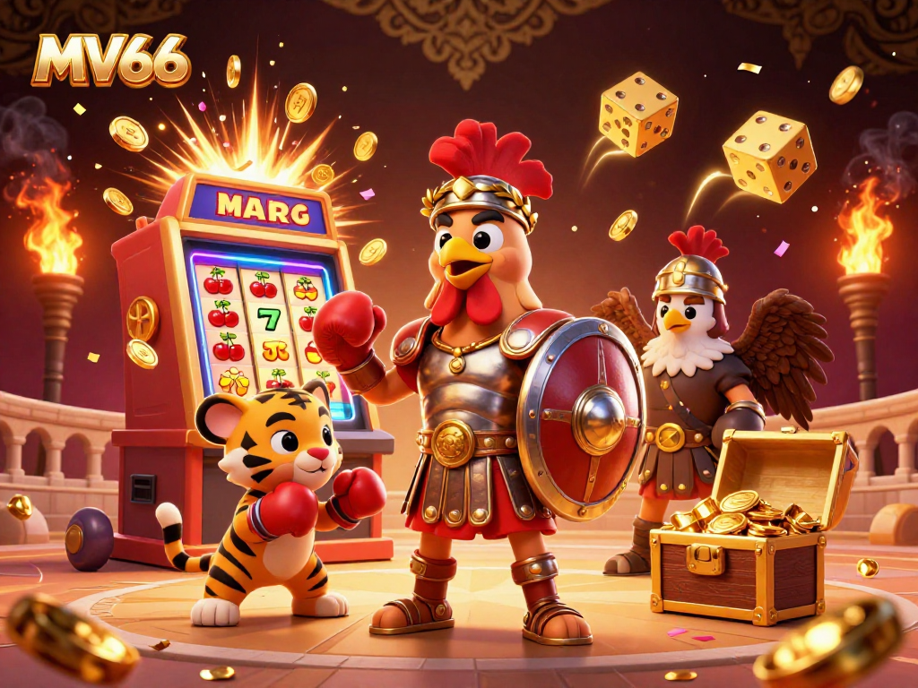 Engage in thrilling action at MV66 with exciting casino games, including slots and live dealers.