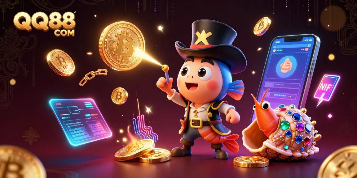 Experience winning with QQ88 COM in this exciting underwater casino adventure!