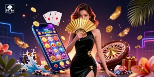 Engage with thrilling slot games at 5679a featuring captivating visuals and golden coins.
