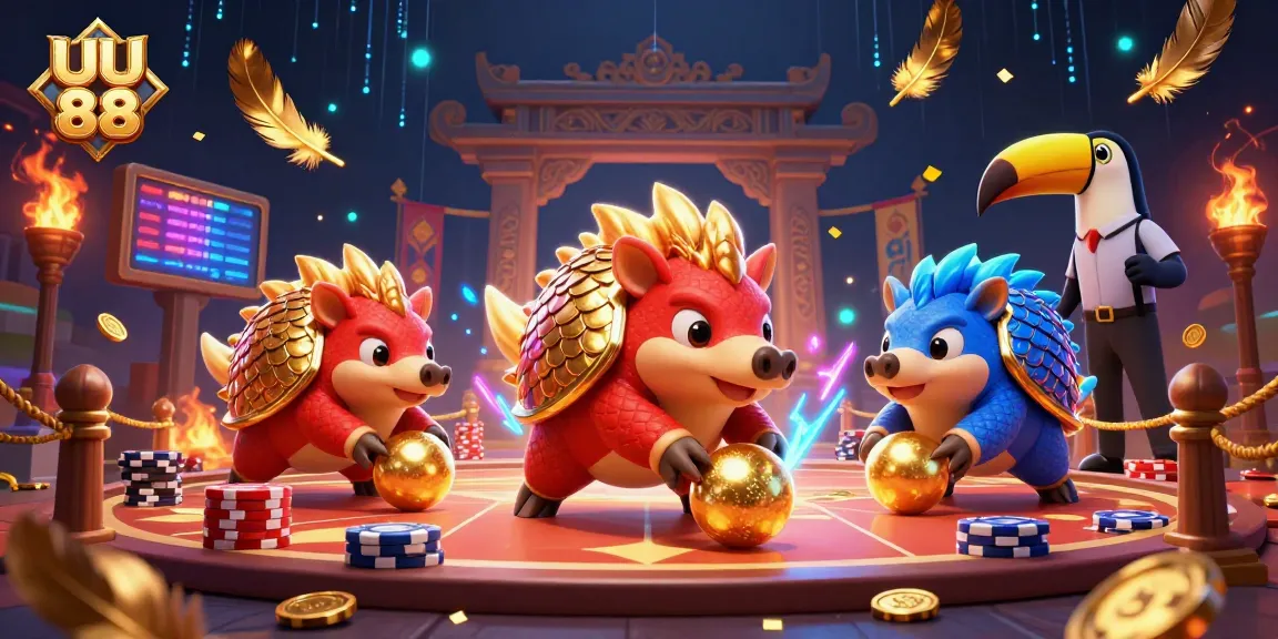Experience thrilling gameplay at UU 88 with dynamic pangolins and exciting casino elements.
