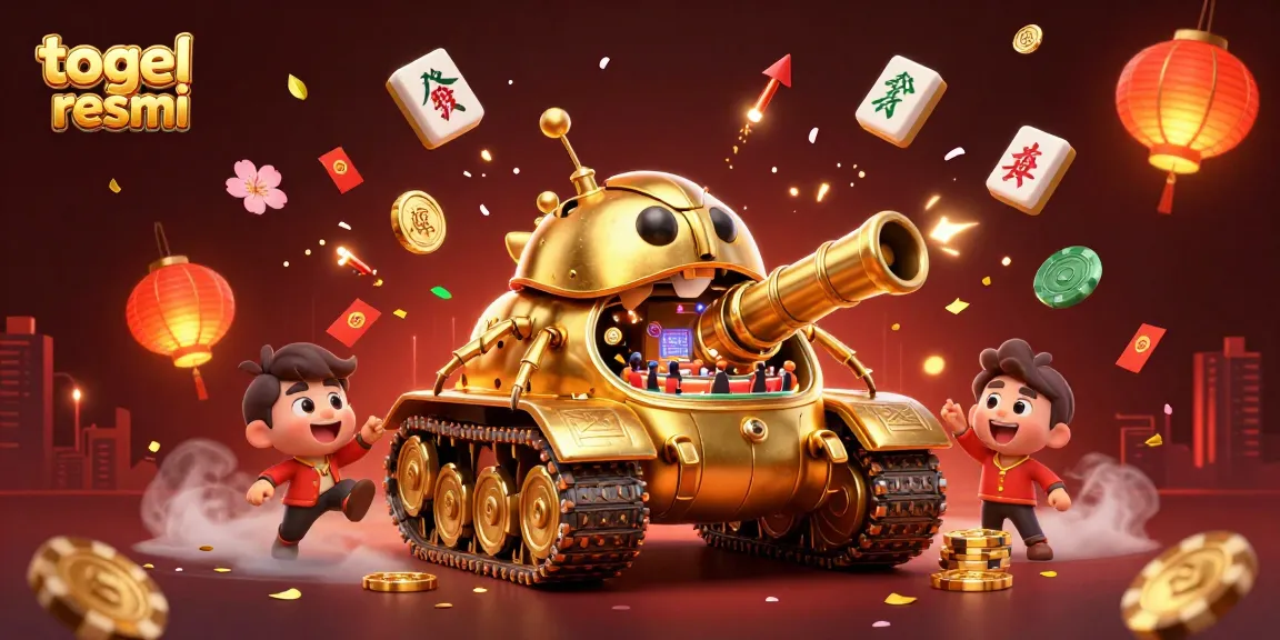 Menang besar dalam togel resmi dengan kasino mini di tank keong emas yang mewah ini.