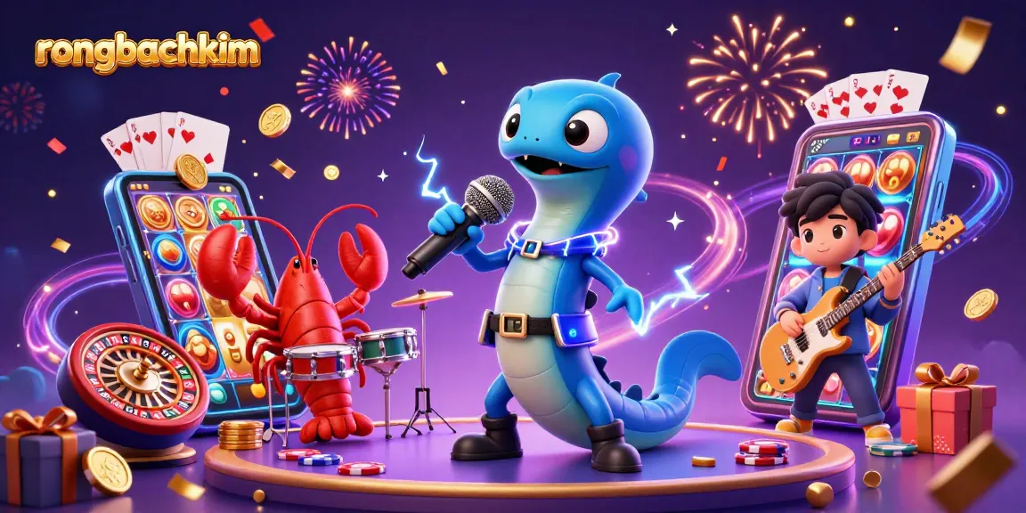 Experience thrilling gameplay with rongbachkim as vibrant characters take the stage in an underwater casino.