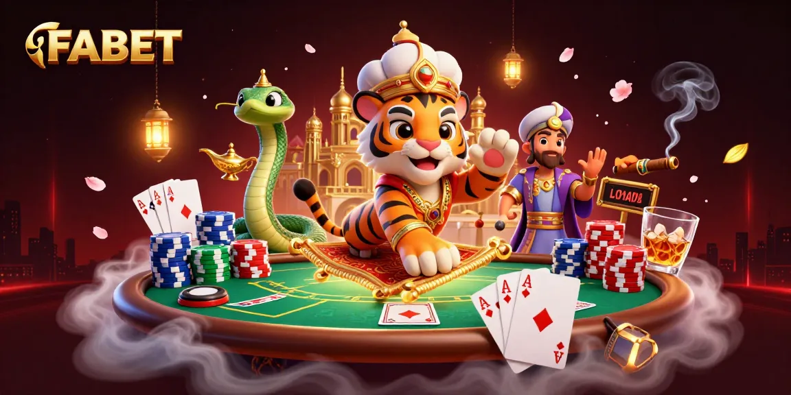FABET offers an immersive Arabian Nights-themed casino experience with vibrant graphics and dynamic gameplay.