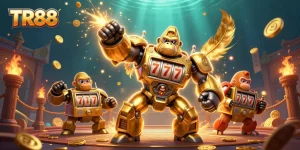 Engage in thrilling gaming adventures at TR88 with dynamic characters and exciting casino elements.