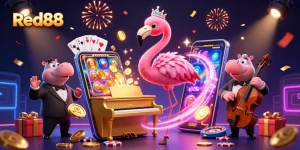 Red88 captivates players with vibrant casino fun, featuring entertaining characters and dynamic game elements.