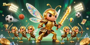 Experience thrilling sports betting excitement at 11WIN with immersive 3D casino visuals.